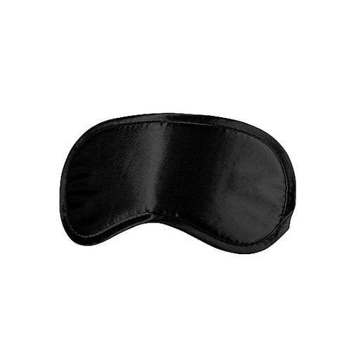 B&W SATIN EYE MASK - SHTOU681BLK
