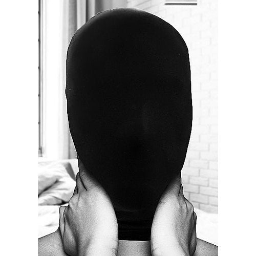 B&W SUBJUGATION MASK ALLOWS JUST A HINT OF LIGHT - SHTOU691BLK