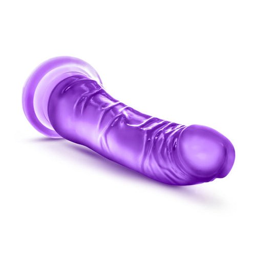 B YOURS SWEET N HARD 6 PURPLE DILDO - BN12051