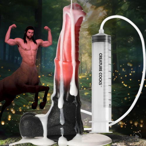 CREATURE COCKS CENTAUR EXPLOSION SQUIRTING DILDO - XRAH308