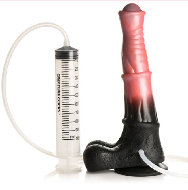 CREATURE COCKS CENTAUR EXPLOSION SQUIRTING DILDO - XRAH308