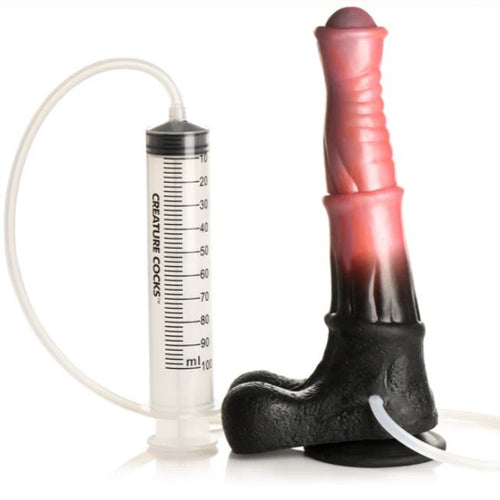CREATURE COCKS CENTAUR EXPLOSION SQUIRTING DILDO - XRAH308