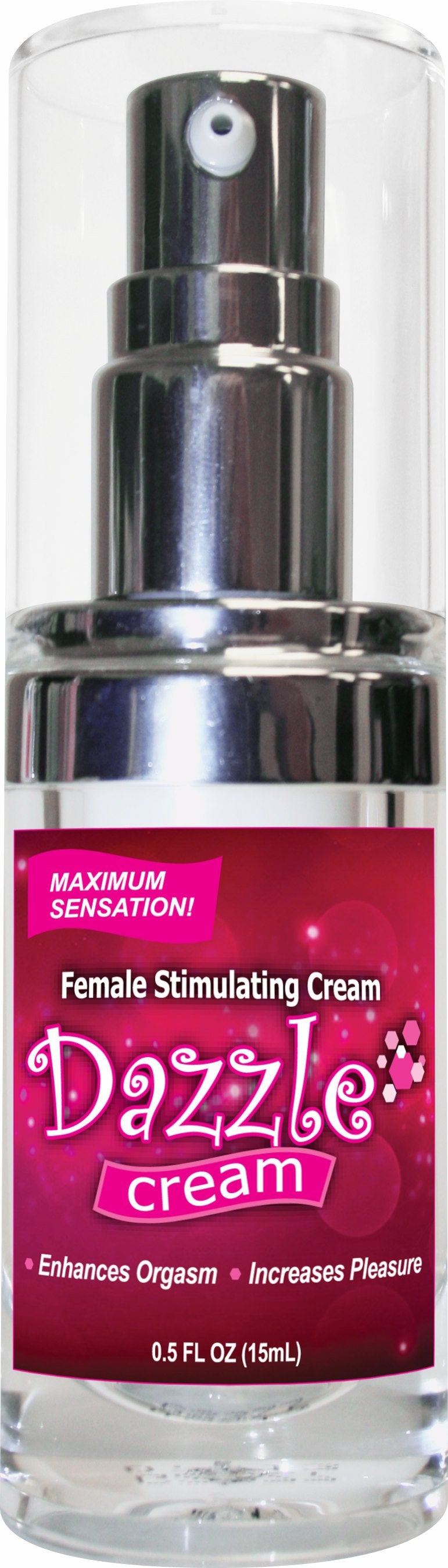 DAZZLE FEMALE STIMULATING CREAM .5 OZ BOTTLE - BA075