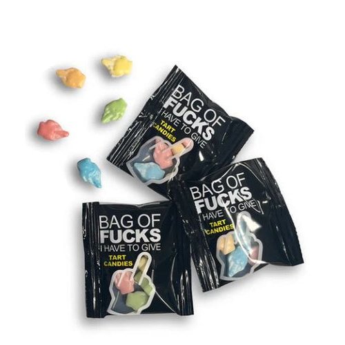 BAG OF FUCKS I HAVE TO GIVE DISPLAY OF 100