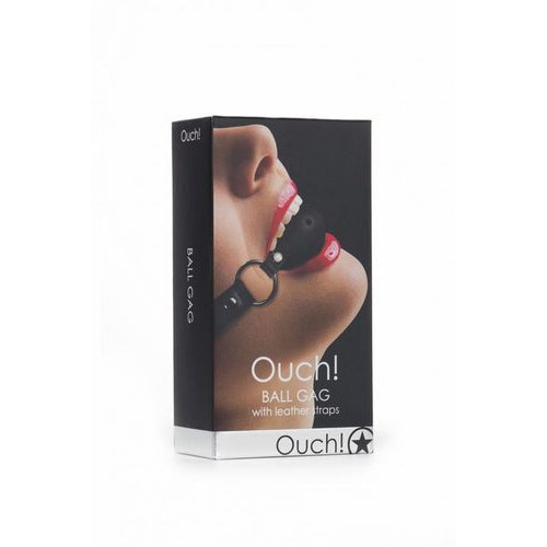 BALL GAG BLACK - SHTOU047BLK