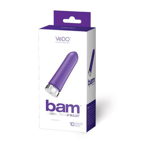 VEDO BAM RECHARGEABLE BULLET INTO YOU INDIGO - VIF0303