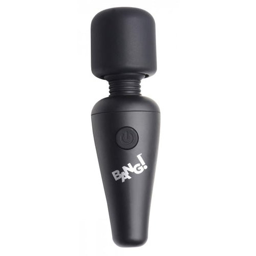 BANG! 10X VIBRATING MINI WAND BLACK - XRAG786BLK