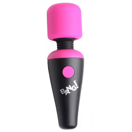 BANG! 10X VIBRATING MINI WAND PINK - XRAG786PNK