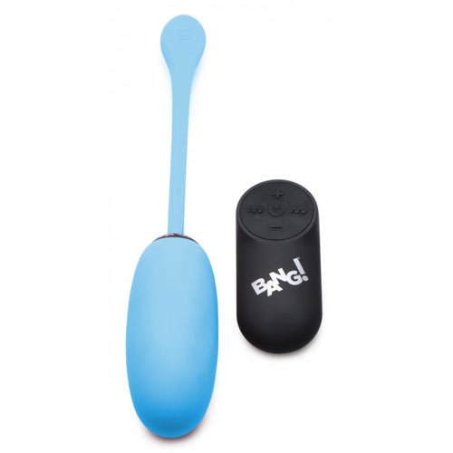 BANG! 28X PLUSH EGG & REMOTE CONTROL BLUE - XRAG590BLU