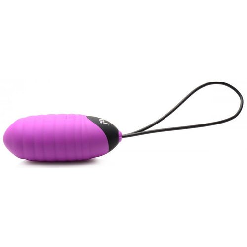 BANG! SWIRL SILICONE EGG PURPLE - XRAG951
