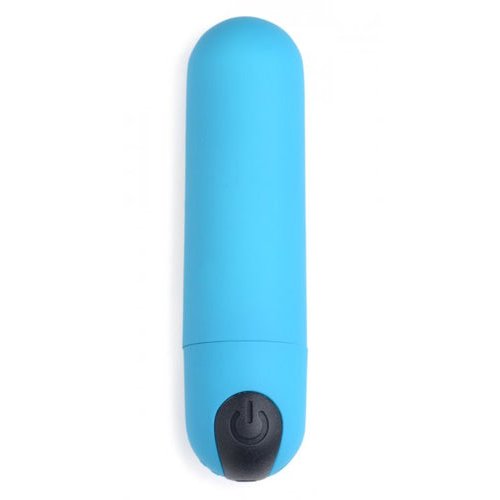 BANG! VIBRATING BULLET W/ REMOTE CONTROL BLUE - XRAG366BLU