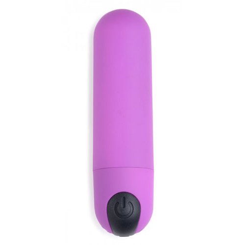 BANG! VIBRATING BULLET W/ REMOTE CONTROL PURPLE - XRAG366PUR