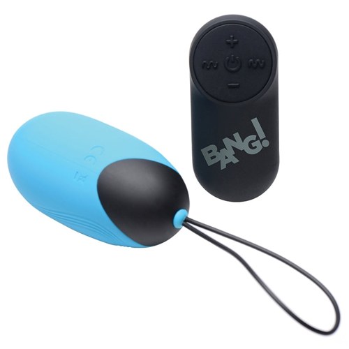 Bang! XL Vibrating Egg-Blue