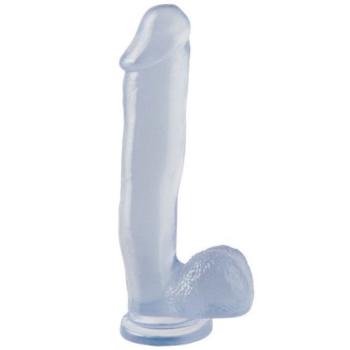 BASIX RUBBER WORKS 12IN DONG W/SUCTION CLEAR - PD423120