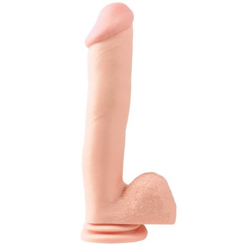 BASIX RUBBER WORKS 12IN DONG W/SUCTION FLESH - PD423121