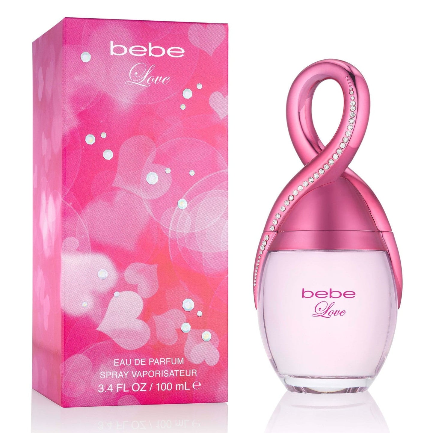BEBE LOVE 3.4OZ, WOMEN'S PERFUME, EDP-Pinkfoxxx