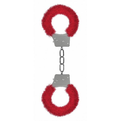 BEGINNER'S HANDCUFFS FURRY RED - SHTOU002RED
