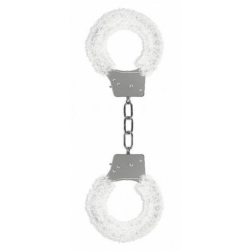 BEGINNER'S HANDCUFFS FURRY WHITE - SHTOU002WHT