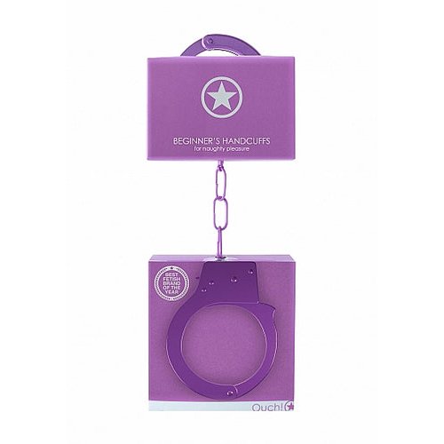 BEGINNER'S HANDCUFFS PURPLE - SHTOU001PUR