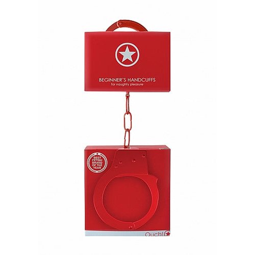 BEGINNER'S HANDCUFFS RED - SHTOU001RED