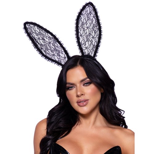 Bendable Lace Bunny Ears - A2912     00122