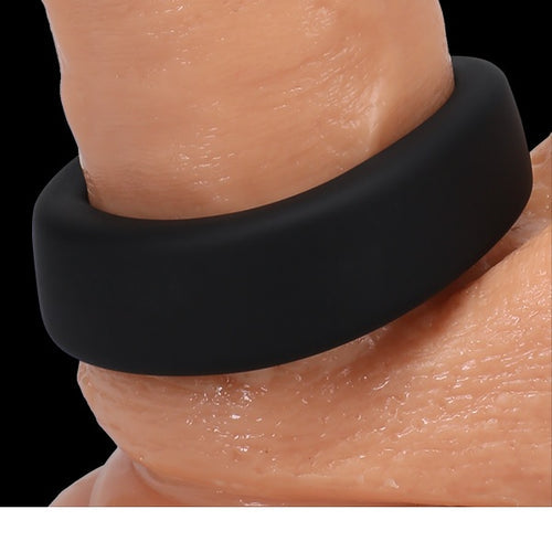ROCK SOLID BIG O RING BLACK