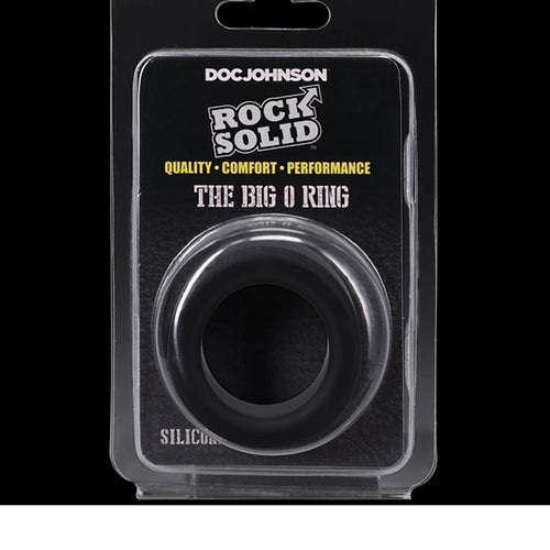 ROCK SOLID BIG O RING BLACK