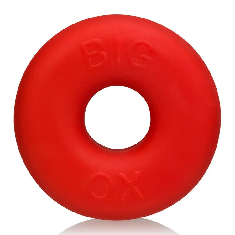 BIG OX COCKRING OXBALLS RED ICE (NET) - OXS3022RDIC