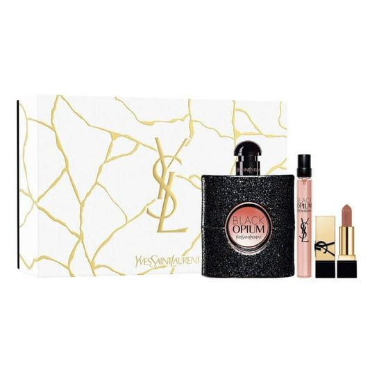 BLACK OPIUM 3PC SET, WOMEN'S GIFT SET, EDP-Pinkfoxxx