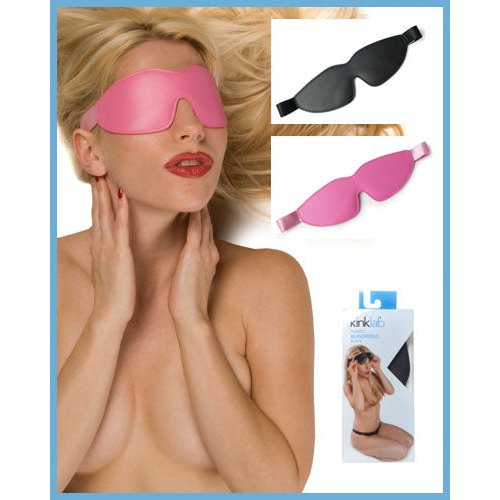 BLACK PADDED BLINDFOLD - KL923