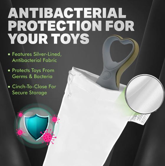 SAFE SEX ANTIBACTERIAL TOY BAG MEDIUM - BN99925