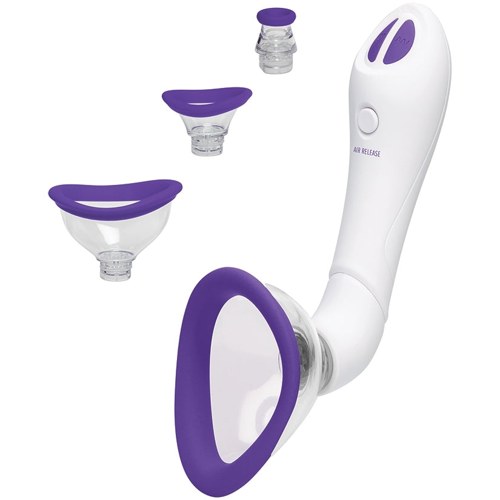 Bloom Rechargeable Intimate Body Pump-Purple