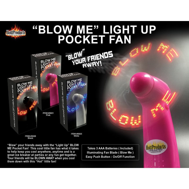 BLOW ME FAN BLACK