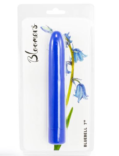 BLOOMERS BLUEBELL VIBRATOR 7IN BLUE - FRBLMR010027