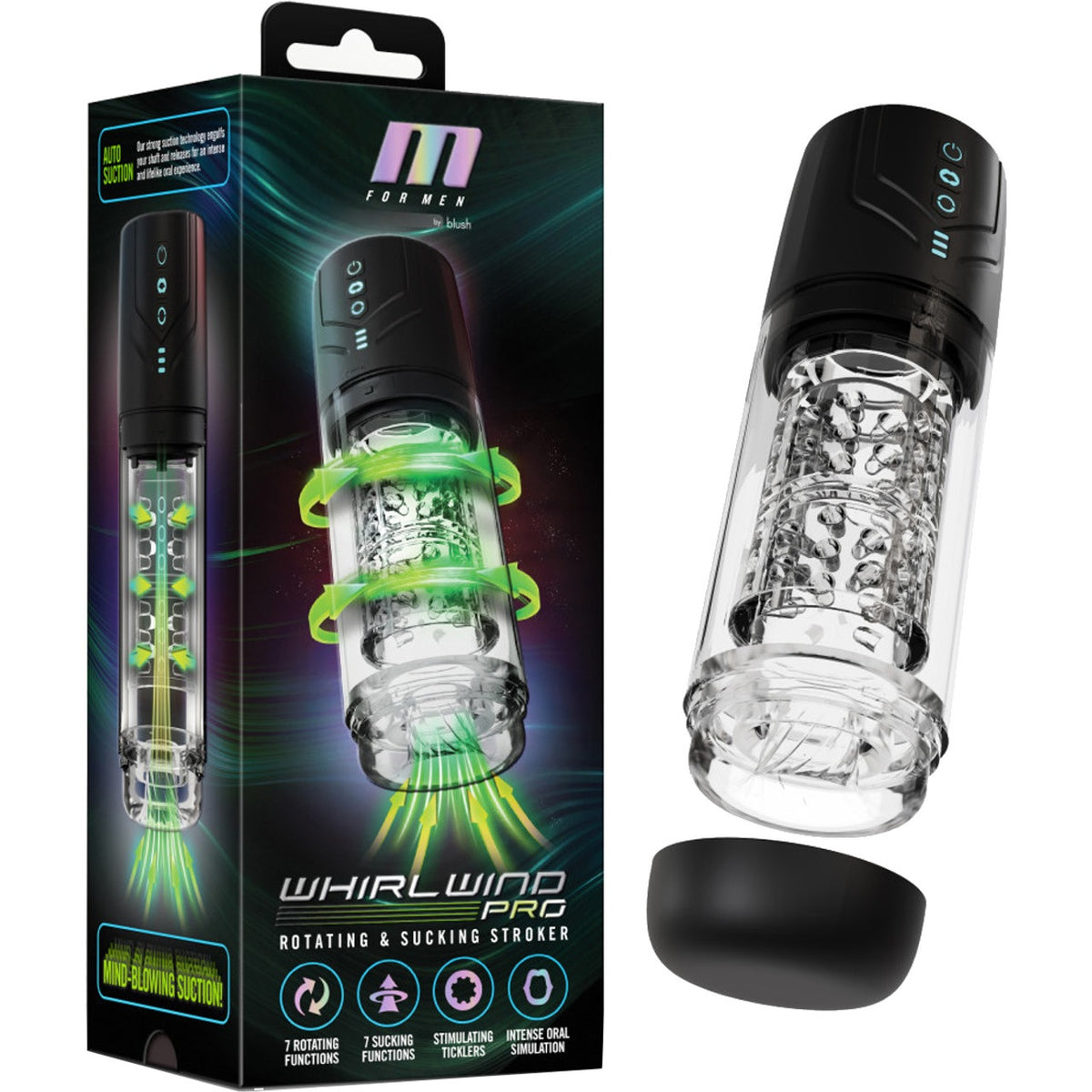 M FOR MEN WHIRLWIND PRO BLACK - BN87605