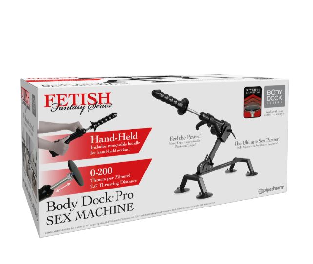 FETISH FANTASY BODY DOCK PRO SEX MACHINE - BLACK - PD447023