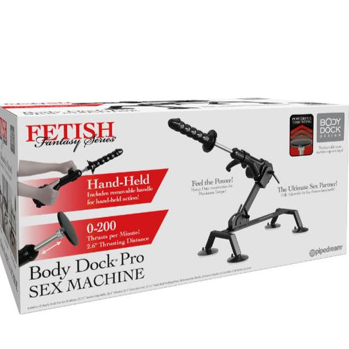 FETISH FANTASY BODY DOCK PRO SEX MACHINE - BLACK - PD447023