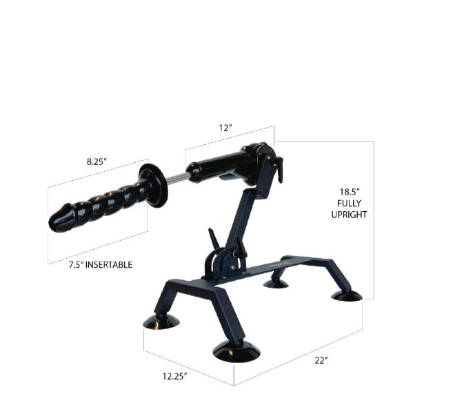 FETISH FANTASY BODY DOCK PRO SEX MACHINE - BLACK - PD447023