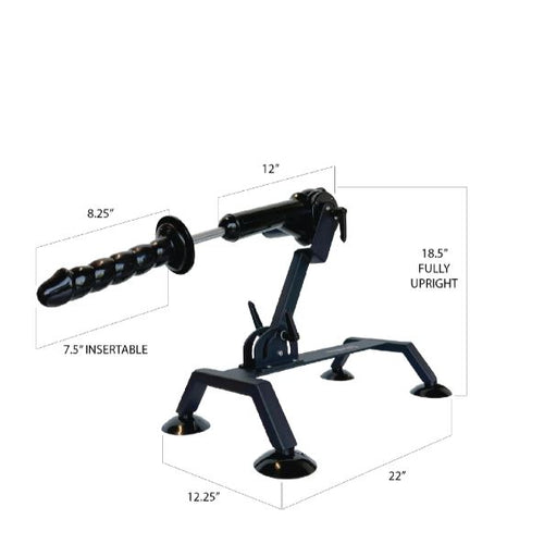 FETISH FANTASY BODY DOCK PRO SEX MACHINE - BLACK - PD447023