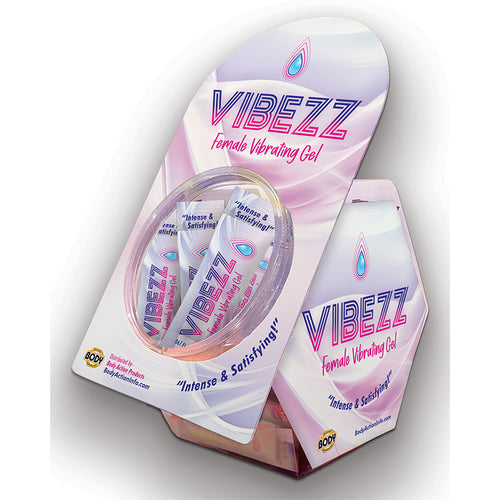 BODY ACTION VIBEZZ 50PC STICK PACK DISPLAY FISHBOWL - BAVIBSPDJ
