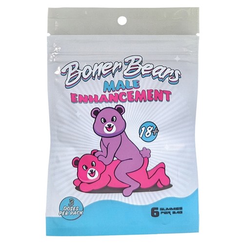 Boner Bears Single Gummy Display of 20