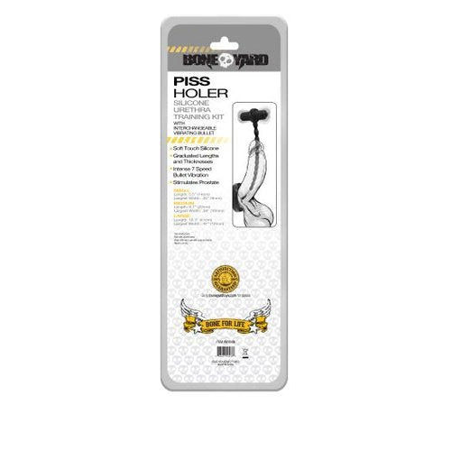 BONEYARD PISS HOLER W/ INTERCHANGEABLE VIBRATING BULLET - CHABY0408