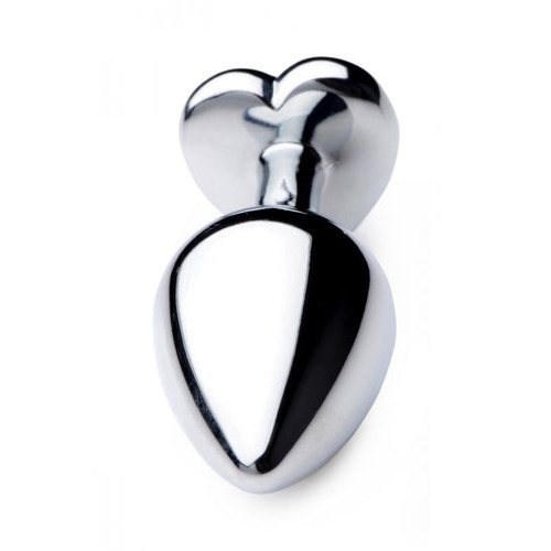 BOOTY SPARKS BLACK HEART GEM ANAL PLUG MEDIUM - XRAG476M