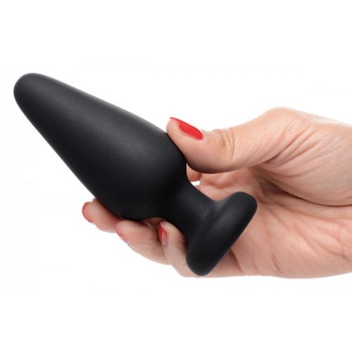 BOOTY SPARKS SILICONE LIGHT-UP ANAL PLUG LARGE - XRAG755L
