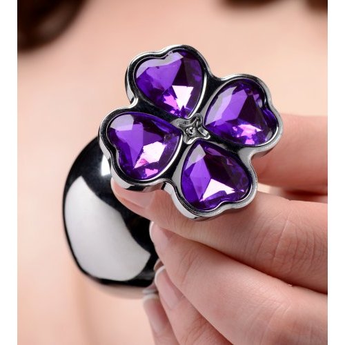 BOOTY SPARKS VIOLET FLOWER GEM ANAL PLUG SET - XRAG205