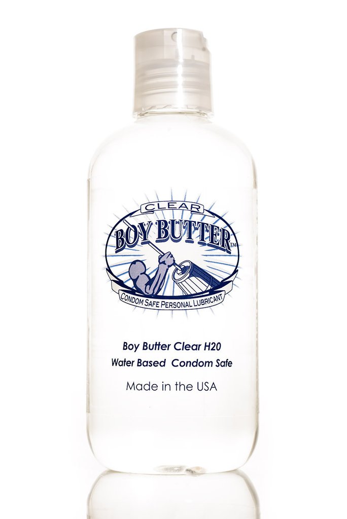 BOY BUTTER CLEAR 8 OZ BOTTLE - BBC8