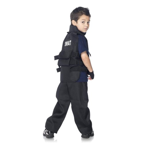 Boy's SWAT Commander Costume - C46111    00101