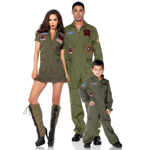 Boy's Top Gun Flight Suit Costume - TG48164   14325