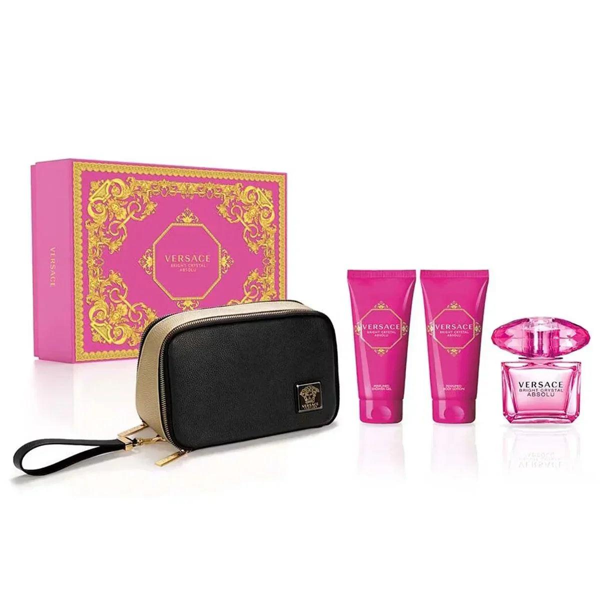 BRIGHT CRYSTAL ABSOLU 4PC SET, UNISEX, EDP-Pinkfoxxx