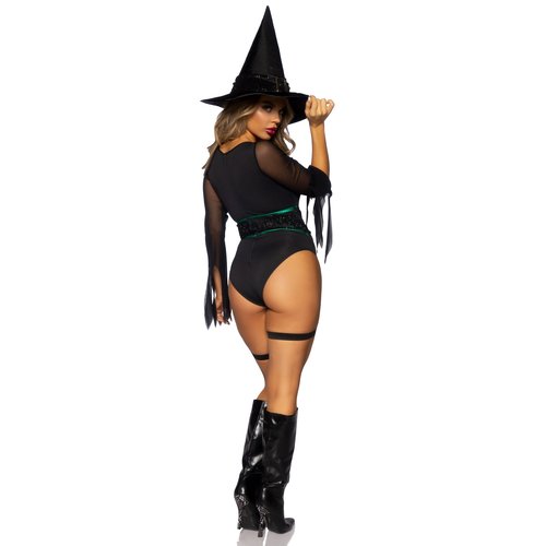 Broomstick Babe Witch Costume - 87148     00101